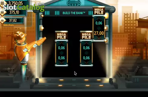 Bildschirm5. Build the Bank slot