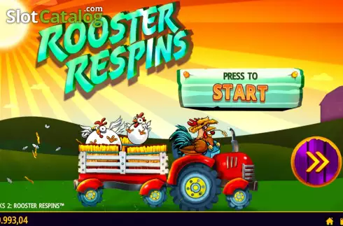 Free Spins Win Screen 2. Lucky Clucks 2: Rooster Respins slot
