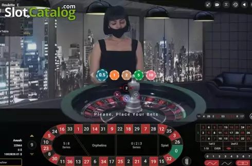 Game screen 2. Roulette (CreedRoomz) slot