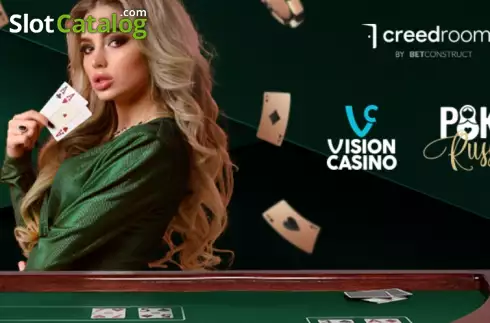画面2. russian Poker (CreedRoomz) カジノスロット