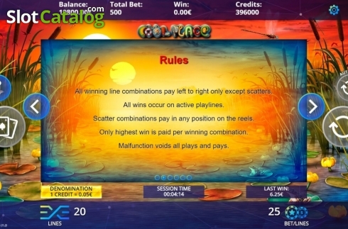 Game Rules. Cool Place slot
