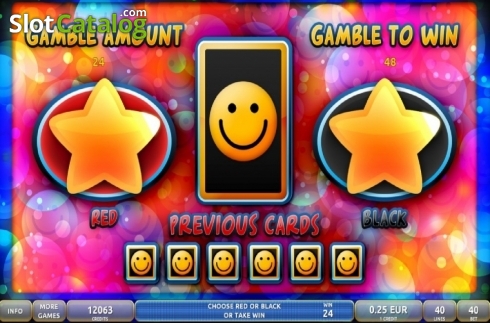 Gamble. Sticker Smile slot