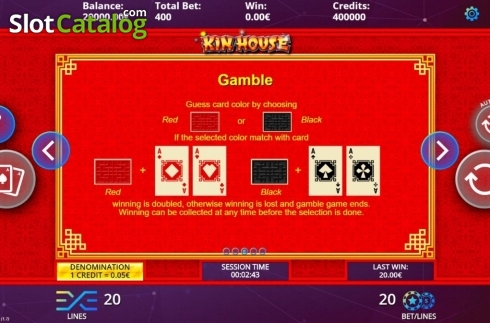 Gamble. Kin House slot