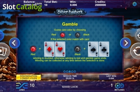 Gamble. Silver Hauberk slot