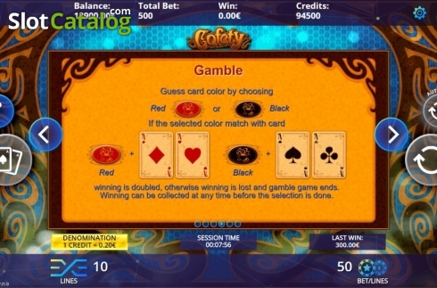 Gamble. Cofety slot