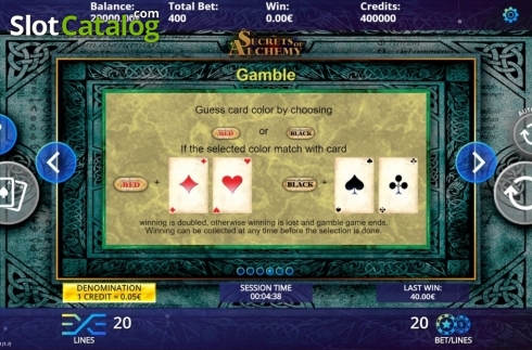 Gamble. Secrets of Alchemy (DLV) slot