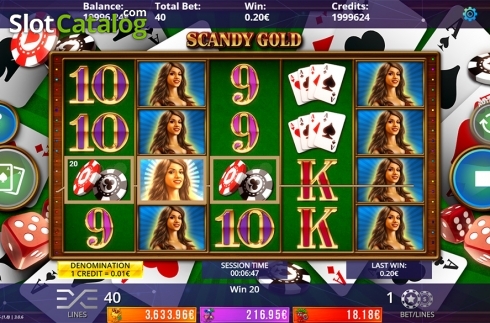 Win screen 2. Scandy Gold Fruits Jackpot slot