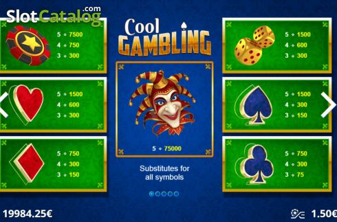 Écran7. Cool Gambling Machine à sous