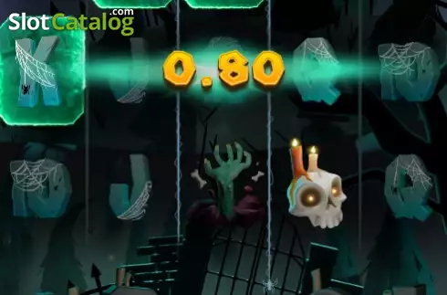 Win screen. Val's Haunted Party slot