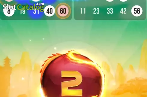Game screen 3. Dragon Bingo slot