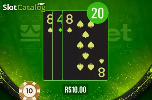 Schermo5. Blackjack Falcão slot