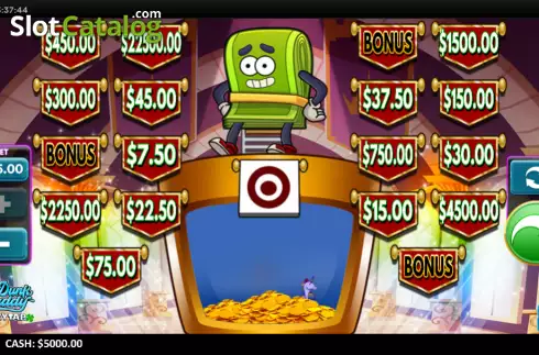 Game screen. Dunk Buddy LuckyTap slot