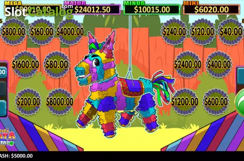 Bildschirm2. Super Piñata: LuckyTap slot