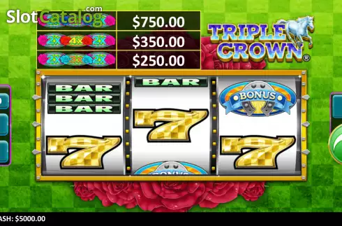 Bildschirm2. Triple Crown (DWG) slot