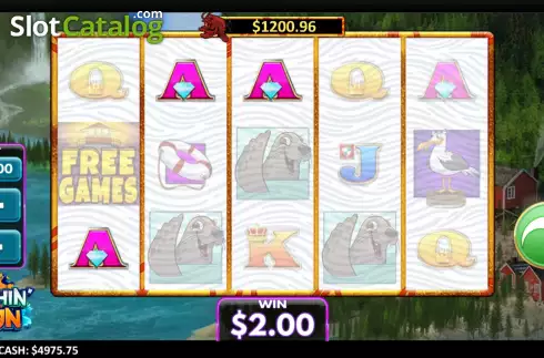 Win screen 2. Fishin Fun (Design Works Gaming) slot
