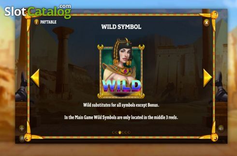 Wild Symbol. Cleopatras Fortune slot