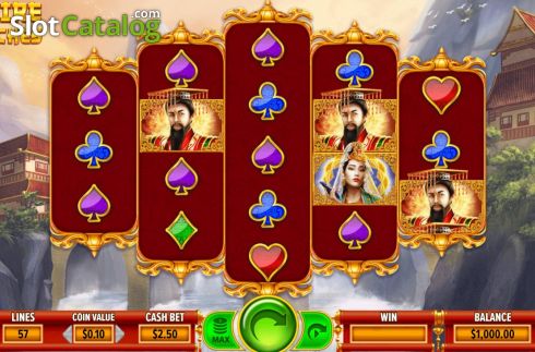 Reels Screen. Empire of Riches slot