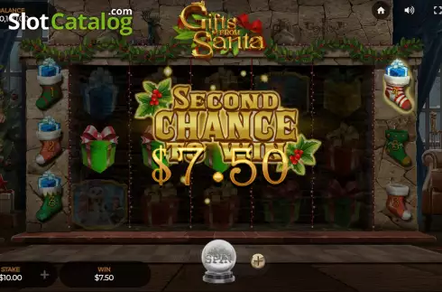 Bildschirm5. Gifts from Santa slot