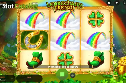 Game screen 2. Leprechaun Frenzy slot