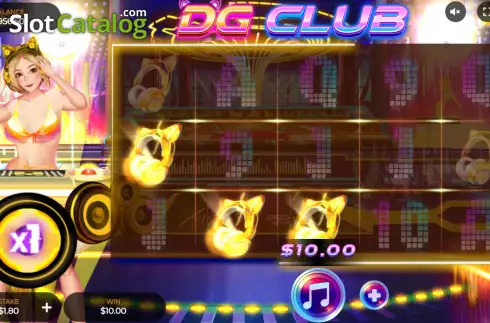 Bildschirm4. DG Club slot