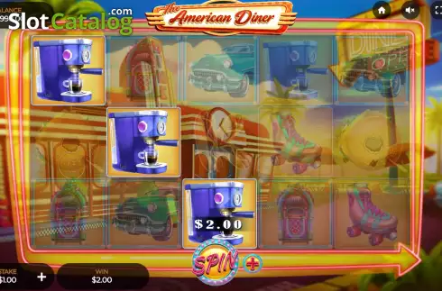 Schermo4. The American Diner slot