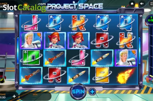 Bildschirm2. Project Space slot