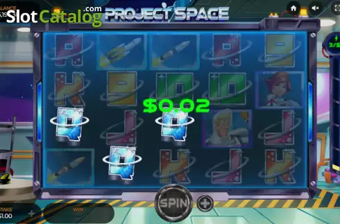 Bildschirm3. Project Space slot