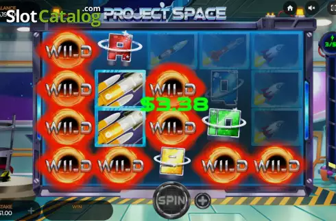 Bildschirm4. Project Space slot