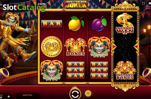 Game screen. Lucky Golden Joker slot