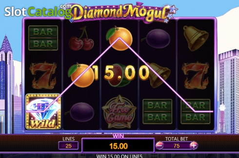 Bildschirm5. Diamond Mogul slot