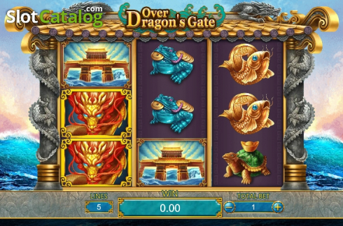 Bildschirm3. Over Dragons Gate slot
