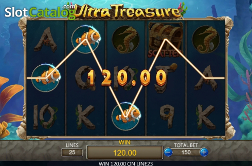 Ekran6. Ultra Treasure yuvası