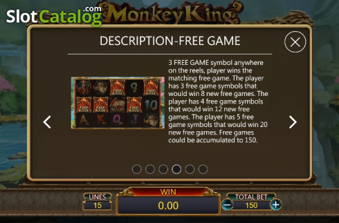 Game rules 1. Monkey King (Dragoon Soft) slot