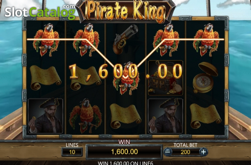 画面6. Pirate King (Dragoon Soft) カジノスロット