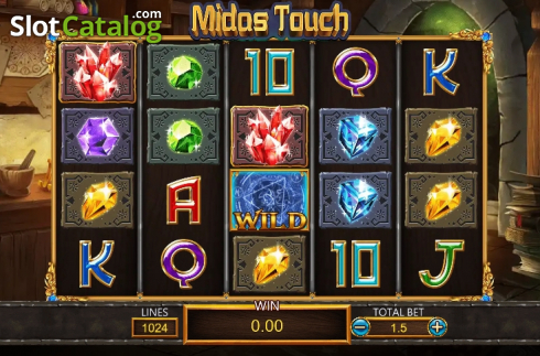 Bildschirm3. Midas Touch (Dragoon Soft) slot