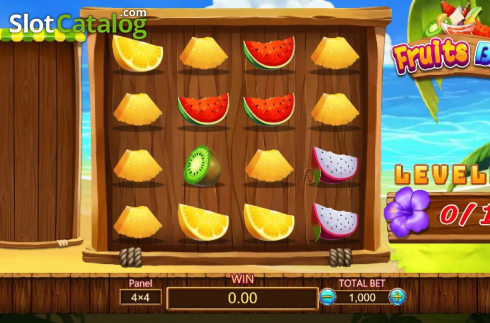 Skärmdump2. Fruits Bar (Dragoon Soft) slot