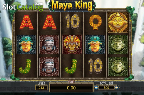 Start screen 2. Maya King slot