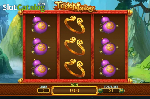 Start screen 2. Triple Monkey (Dragoon Soft) slot