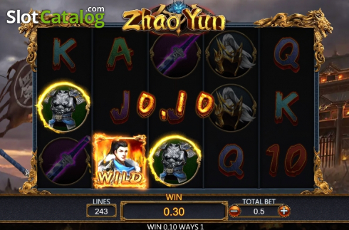 Win 1. Zhao Yun slot