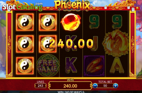 Bildschirm5. Phoenix (Dragoon Soft) slot