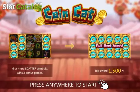 画面2. Coin Cat カジノスロット