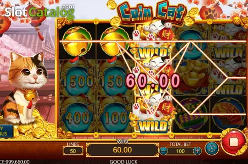 画面4. Coin Cat カジノスロット