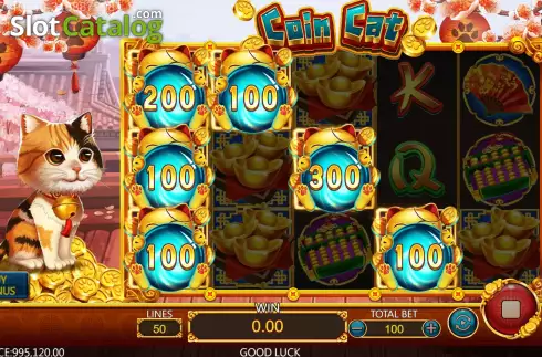 画面8. Coin Cat カジノスロット