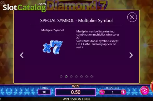 Captura de tela8. Diamond 7 (Dragoon Soft) slot