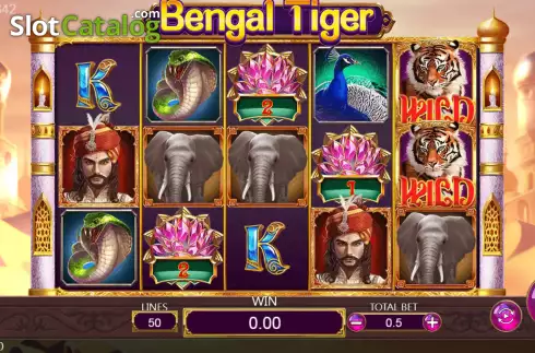 Ecran2. Bengal Tiger slot