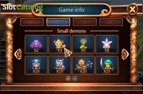 Bildschirm5. Demon Conquered slot