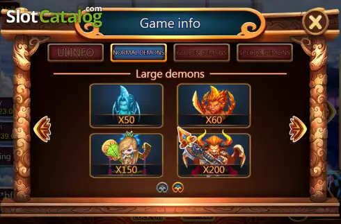 Bildschirm6. Demon Conquered slot