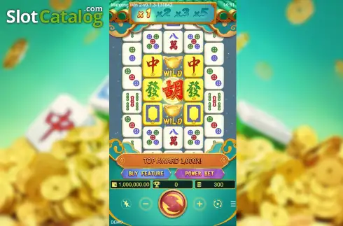 Ekran2. Mahjong Win 2 yuvası