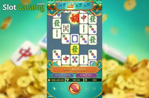 Ekran3. Mahjong Win 2 yuvası
