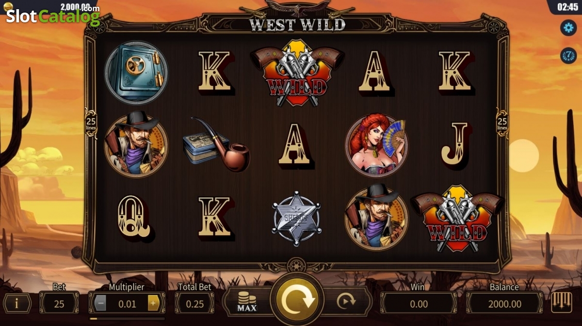wild west slot game